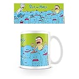 Rick and Morty Kaffeebecher Mr. Meeseeks weiß, 1 Stück (1er Pack)