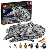 LEGO 75257 Star Wars Millennium Falcon, Raumschiff-Spielzeug mit 7...