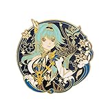 xrbanime Game Genshin Impact Badge Morax Zhongli Pins Alloy Brosche...