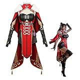 Yoimiya Raiden Shogun Baal Beidou Cosplay Genshin Impact Kostüm für...