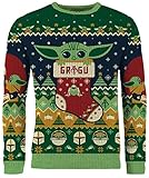 Star Wars Baby Yoda Weihnachtspullover Geschenk für Männer oder...