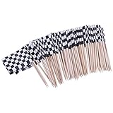 ULTNICE Pack von 100 Racing Flag Picks Flags Toothpicks Obst Appetizer...