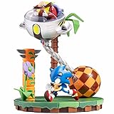 Numskull Sonic 30th Anniversary - Sonic vs Dr. Eggman (24cm) Diorama...