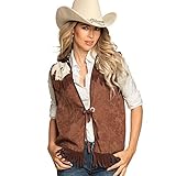 Boland 54322 - Western-Weste, für Erwachsene, Jacke, Cowboy,...