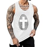 Männliche Sommer-Fingerabdruck-Kreuz-Trägershirts I-förmige...