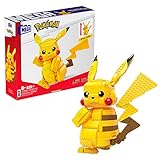 MEGA POKÉMON - Jumbo Pikachu zum Zusammenbauen, 30cm groß mit...