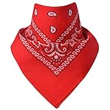 Miobo Bandana, Kopftücher, Halstücher, Halsband, 100% Baumwolle,...
