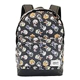 Naruto Wind-Fan HS Rucksack, Schwarz
