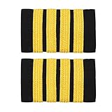 inhzoy Schulterklappen Herren Pilot Kapitän Marine Epauletten...