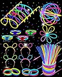 Carehabi Knicklichter Party Set-100x Knicklichter-Knicklichter...