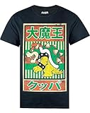 Super Mario T-Shirt Herren Bowser Japanisches Poster Erwachsene Merch...