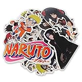 CoolChange Hochwertige Naruto Vinyl Aufkleber, 63 Stück