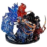 BINGFENG Naruto Action-Figuren Uchiha Sasuke + Uchiha Itachi Anime...