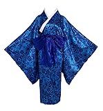 Anime Inosuke Hashibira Outfit Cosplay Kostüm Damen Blau S (Chest...