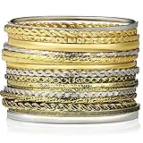 Yaomiao Gemischtes Metall Azteken Armreif Armbänder für Frauen...