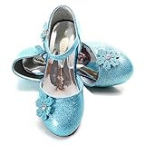 ELSA & ANNA Prinzessin Schuhe Mädchen – Prinzessin Schuhe mit 3 cm...