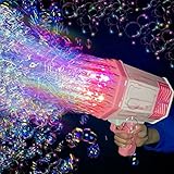 Seifenblasenmaschine Seifenblasenpistole 69 Löch Bubble Machine...