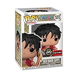 Funko Pop Chase One Piece Luffy (Red Hawk) GITD Figure (AAA Anime...