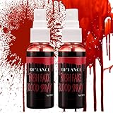 2 PSC Abwaschbares Kunstblutspray,Halloween Kunstblutspritzer,...