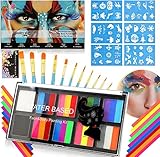 Kinderschminke, Split-Kuchenpalette Face Body Paint Fasching Schminke...