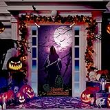 WEALLIN Banner Halloween, Halloween Deko Banner, Halloween Hintergrund...