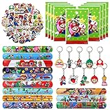 JunMallko Ma-rio Party Mitgebsel, 82Pcs Ma-rio Gastgeschenke Set,...