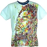GURU SHOP Weed T-Shirt, Bob Marley Weiß, Baumwolle, Size:M,...