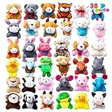 36 Stück Mini Plüschtiere Set für Kinder (7.62cm Jede), Mini...