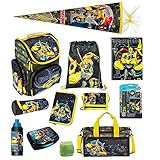 Familando Transformers Bumblebee Schulranzen-Set 16 TLG. mit...