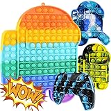 Gyothrig 4 StüCk Fidget XXL Pop Tie Dye Bumpli Up Spiel Sensory...