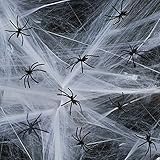 Eyscoco Spinnennetz Halloween Deko Spinnenweben Halloween Spinnweben...