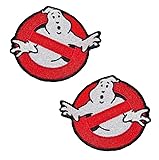 2 Stück Taktisch Ghostbuster Geist Emblem Aufnäher mit...