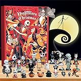 Halloween-Puppen-Adventskalender 2023 enthält 24 Geschenke, Nightmare...
