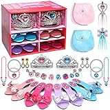 Kinderschminke Set Mädchen Prinzessin Schuhe - ELSA Schuhe Make-up...