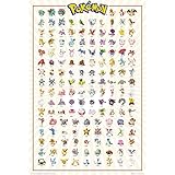 GBEye POKEMON Poster Kanto 151 Deutsch (91,5 x 61 cm)