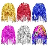 6 Stück Perücke Metallic, Foliensträhnen Foil Tinsel Perücken...