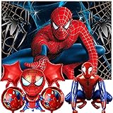 Newtic Spiderman Party Dekorationen, Spiderman Party Supplies,...