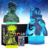 3D Anime Nachtlicht Spielzeug, Geeignet für Kinderzimmer Dekoration,...