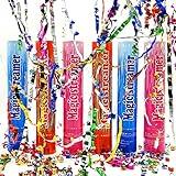 Konfetti Kanonen, 6 Party Popper Bunt, Konfetti Shooter Party Popper,...