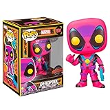 POP Marvel Deadpool Blacklight Figure, One Size