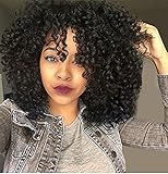 Aisi Hair Kurze Locken-Perücke im Afro-Stil, Damen-Perücke, ideal...