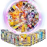 Pokemôn Karten Deutsch, 100 Stück Pokemôn GX Karten,Sammelkarten...