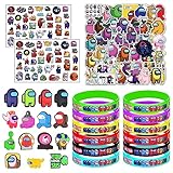 PiliStar 74 Stück Among Us Spiel Geburtstagsfeier, 50 Among Us...