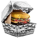 Rainbow Socks - Damen Herren Lustige Hamburger Socken Box - 2 Paar -...