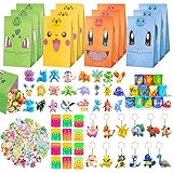 122 Stück Kindergeburtstag Mitgebsel Set,24 Mini Figuren+12 Slap...