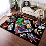 NICEWL Avengers Anime-Teppich, Wohnzimmer, Schlafzimmer,...