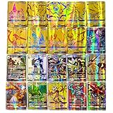 100 Stück Pokemon Karten deutsch, GX Pokemon Karten Sammelkarten,...