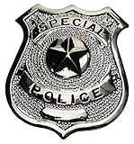 Unbekannt US Polizeiabzeichen, Special Police, Silber, Anstecknadel