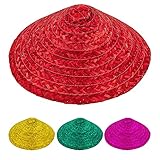 Widmann Strohhut Vietkong 1 von 4 Farben Orientalische Hüte Kappen &...