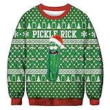 Leezeshaw Herren Frohe Weihnachten Pullover, Unisex Lustige hässliche...